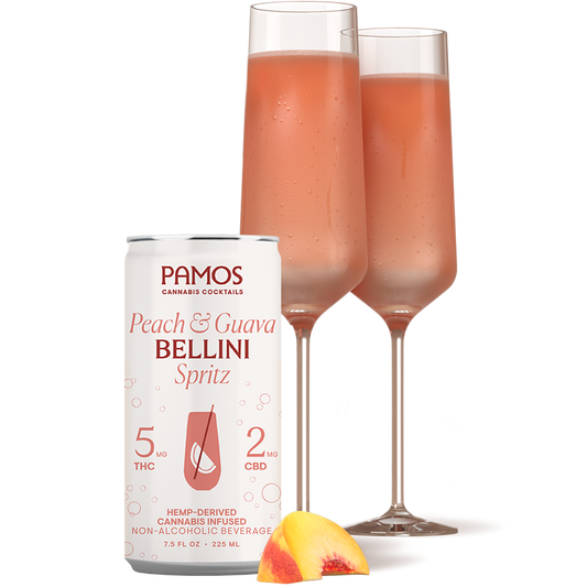 Pamos Cocktails - Bellini Spritz 2mg 4pk