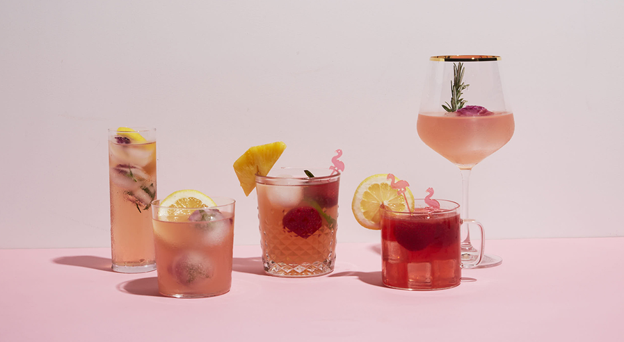 Festive Cocktails for National Rosé Day