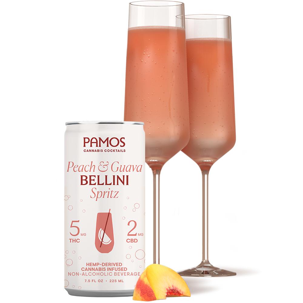 Pamos Cocktails - Bellini Spritz 2mg 4pk