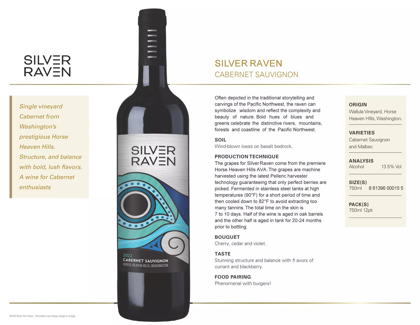 Silver Raven Cabernet Sauvignon